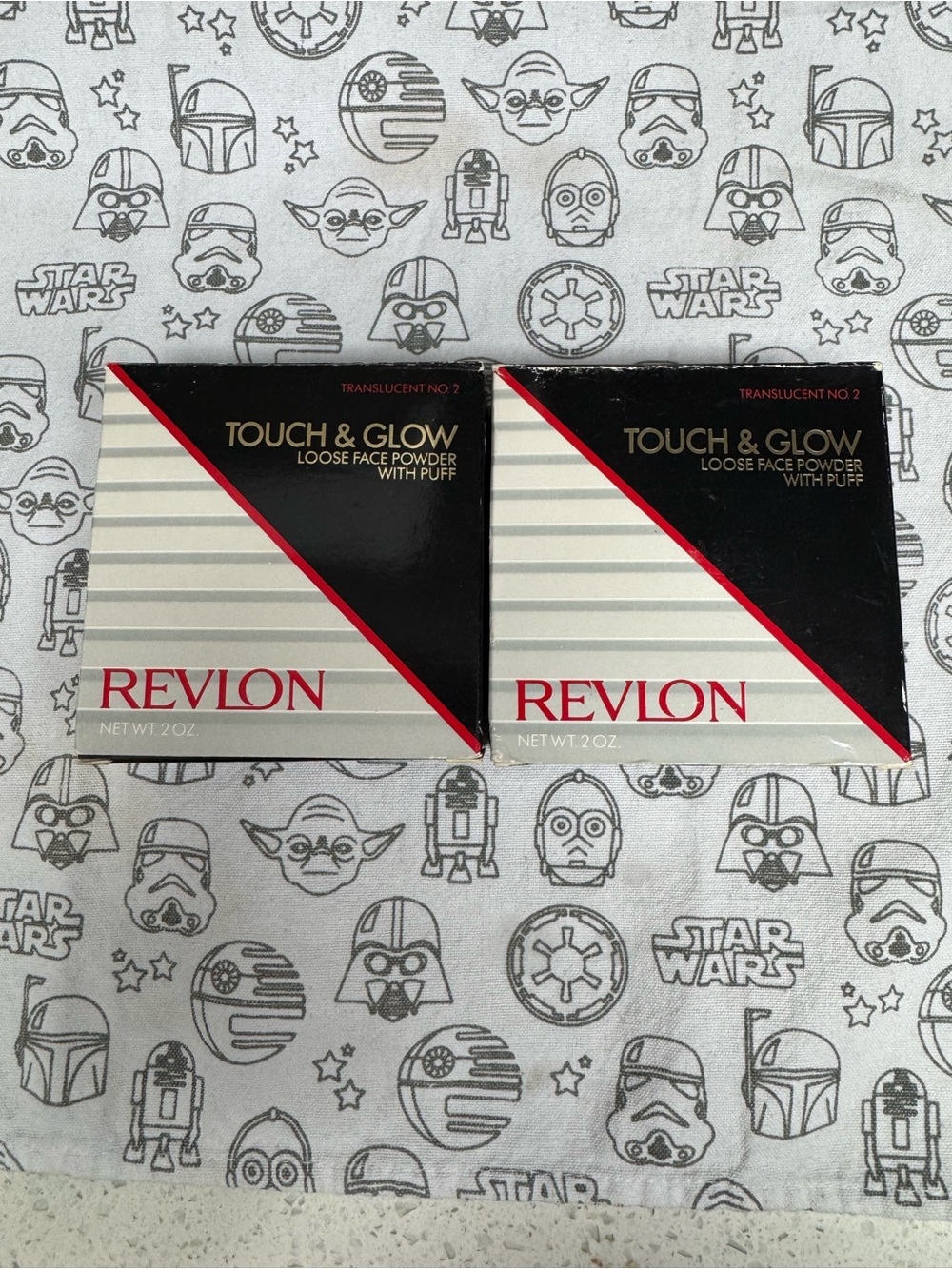 Revlon Touch & Glow Loose Face Powder - Black, Silver & Red Accents